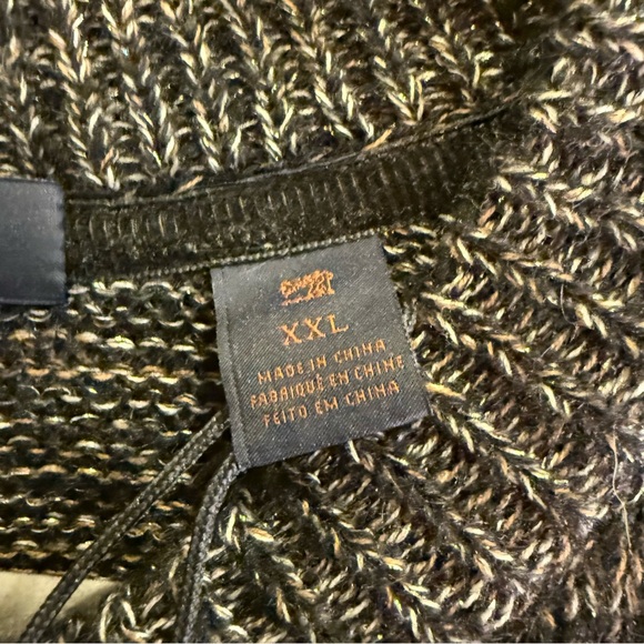 Scotch & Soda Men’s Charcoal and Cream Patterned Crewneck Sweater szXXL - Picture 6 of 11